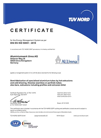 EN ISO 50001能源管理体系认证