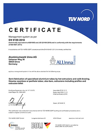 EN 9100航空航天质量管理体系认证